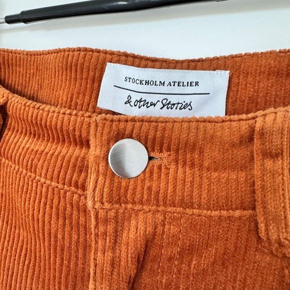 & Other Stories Corduroy Flared Pants - Picture 2 of 11
